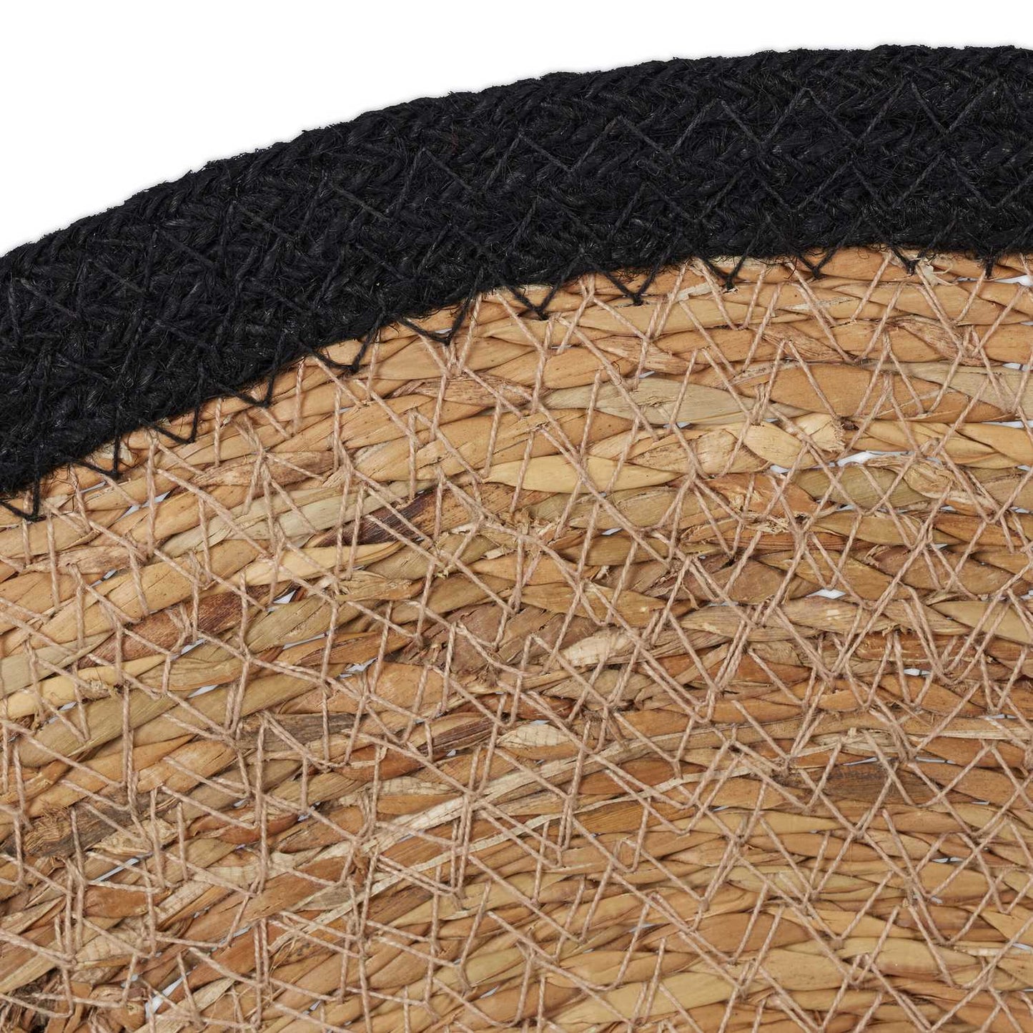 Water Hyacinth Placemats, Set of 6, Round Design