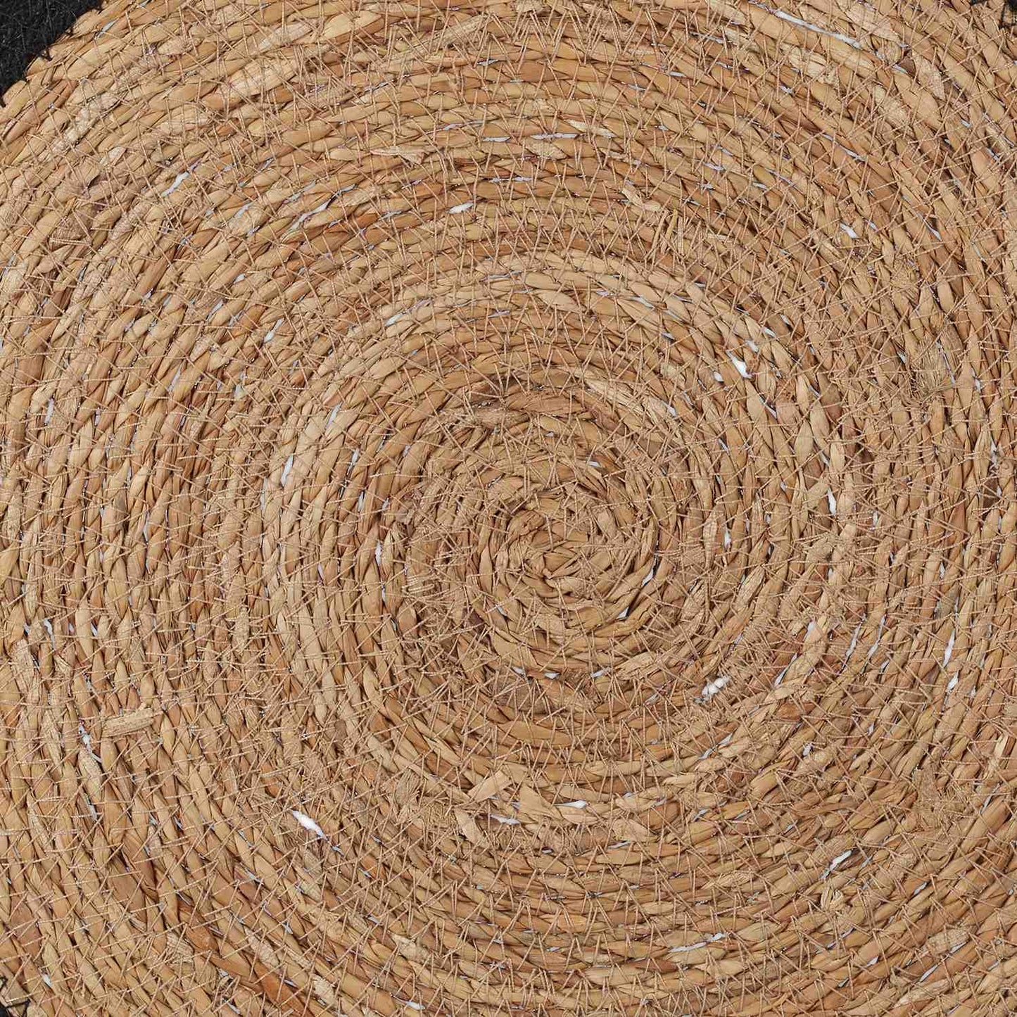 Water Hyacinth Placemats, Set of 6, Round Design