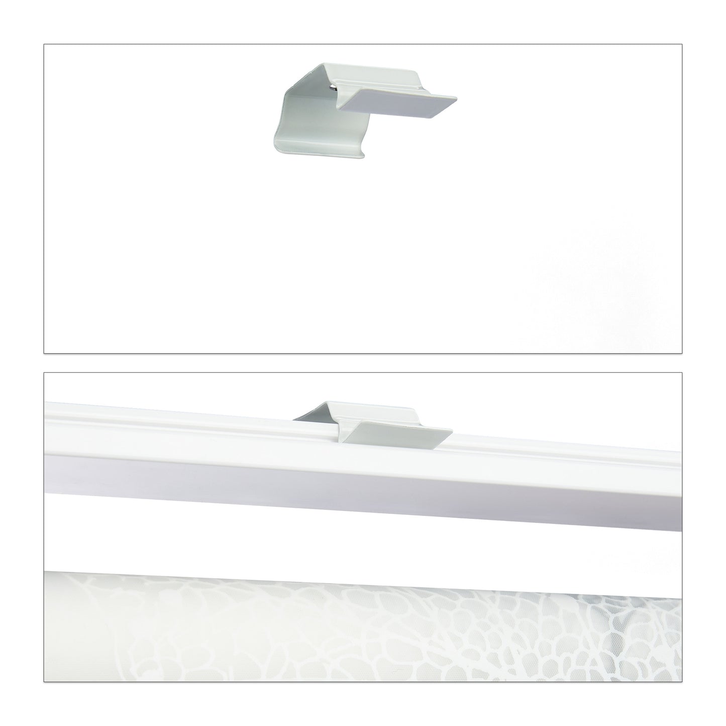 Water-Repellent Leaf Pattern Roller Blind for Bathroom