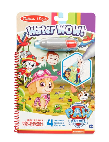 Water Wow! Paint With Water Pad - Skye, Reusable Art Activity