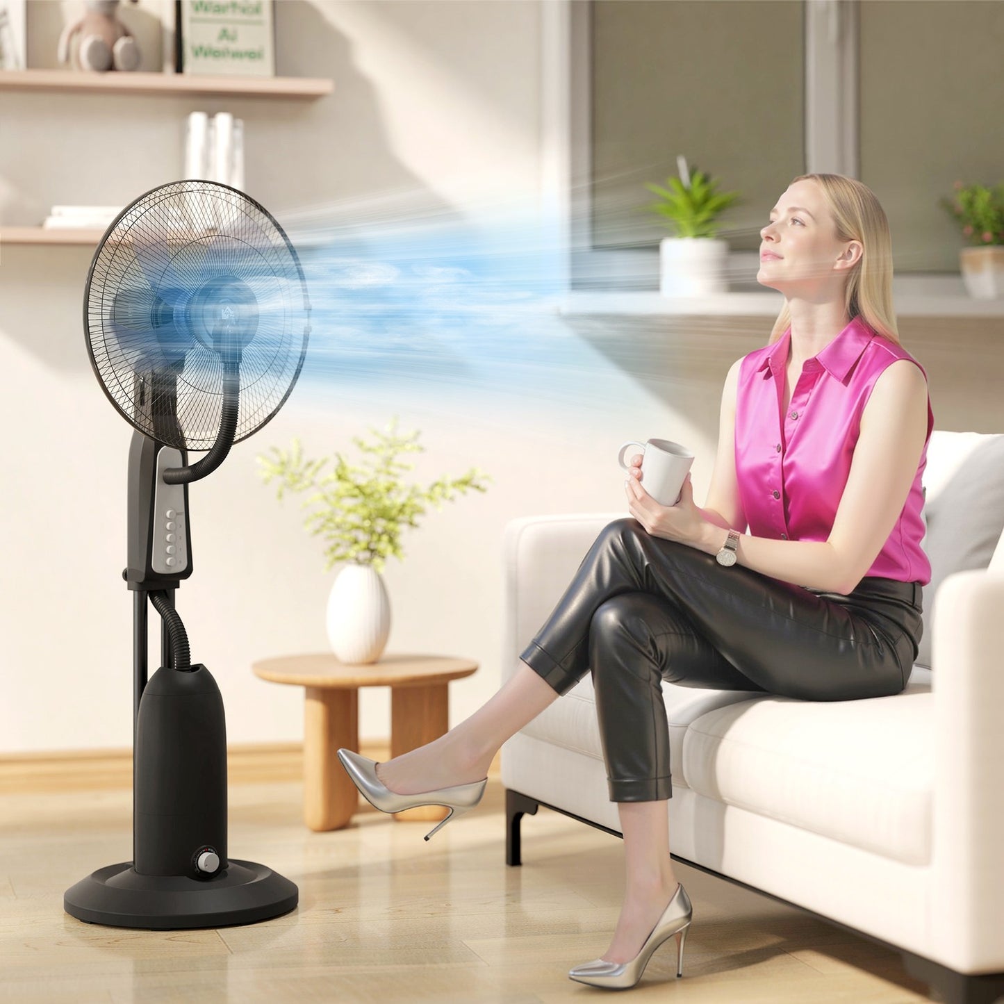 Cooling fan – 3 speeds, 3L tank, oscillating