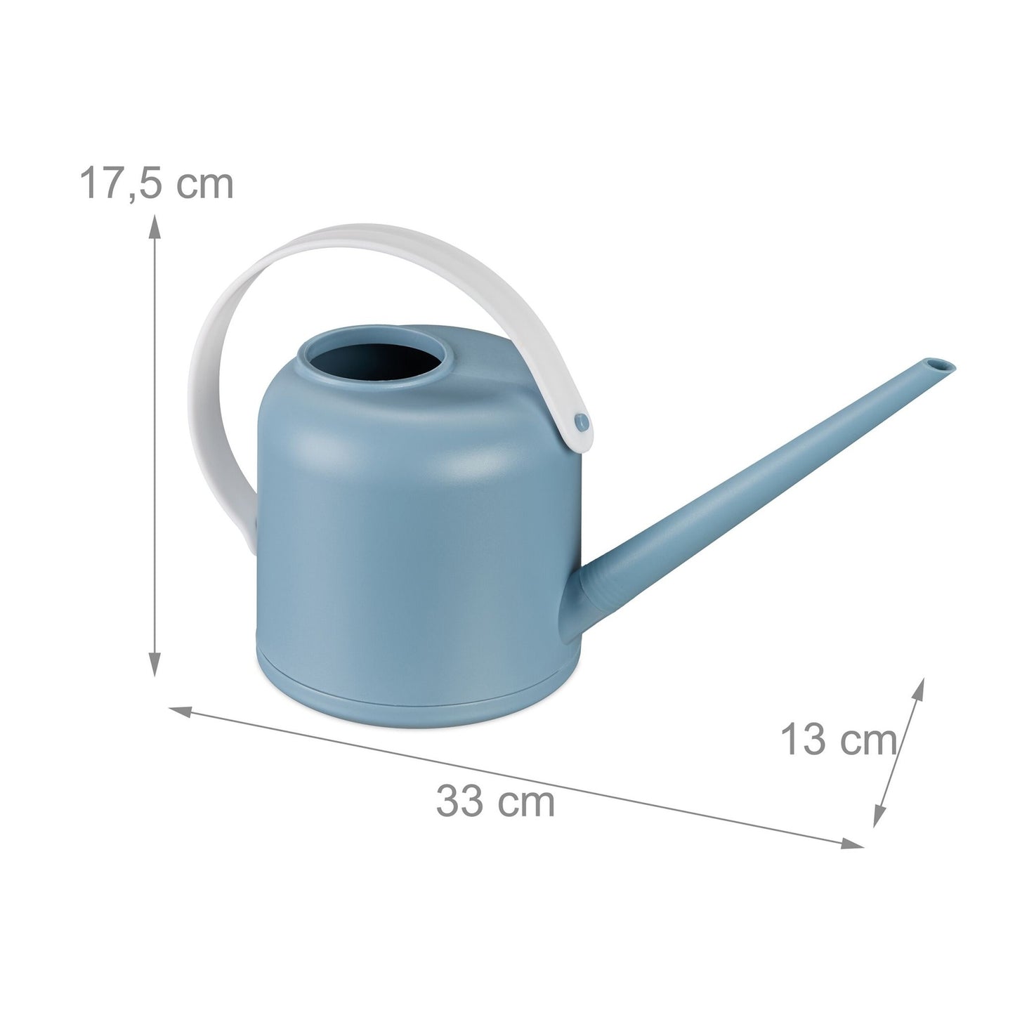 Watering can for potted plants 1.7 l set of 2