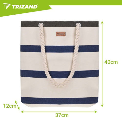 Waterproof 18L Beach Bag with Zipper and Inner Pocket