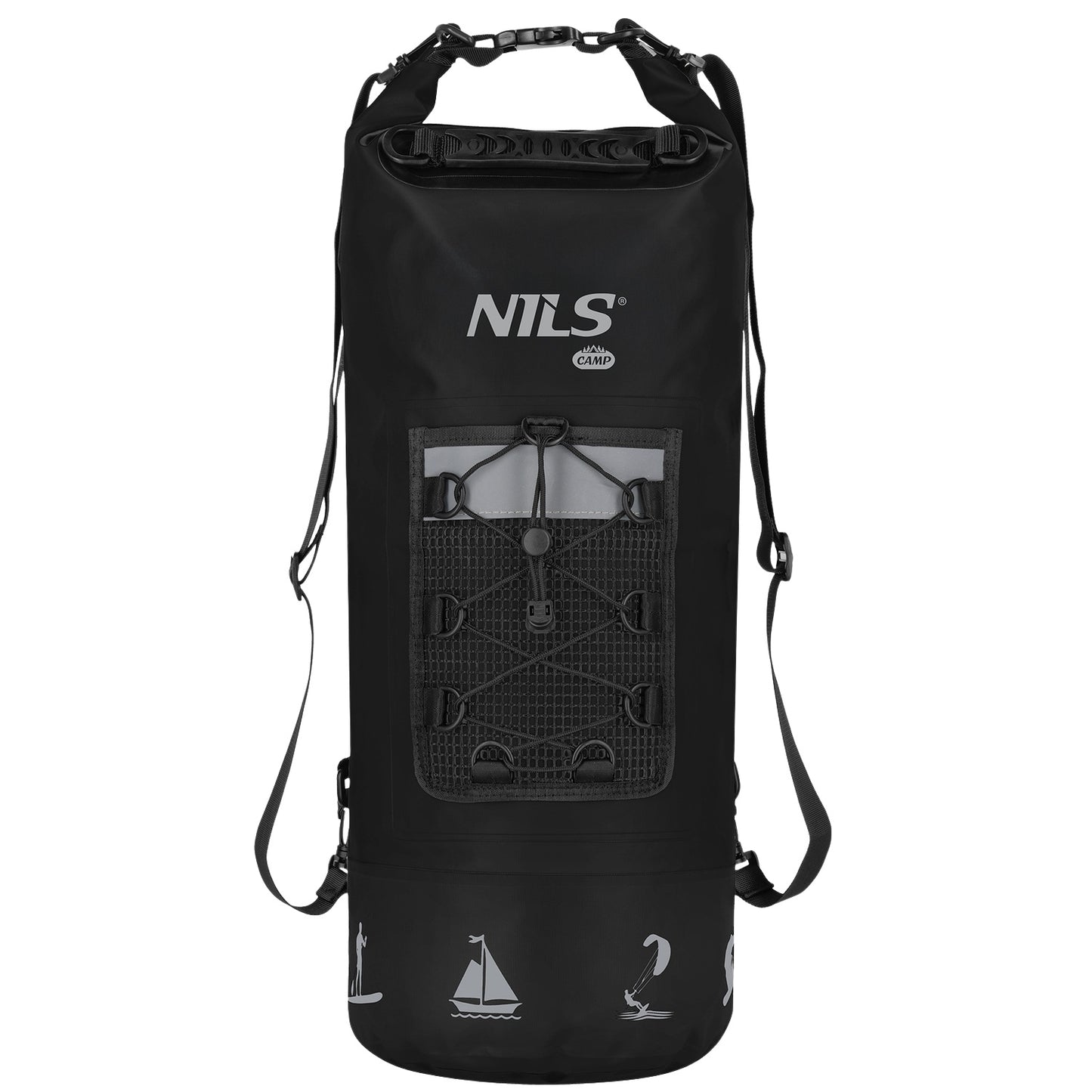 Waterproof 25L Backpack, Black