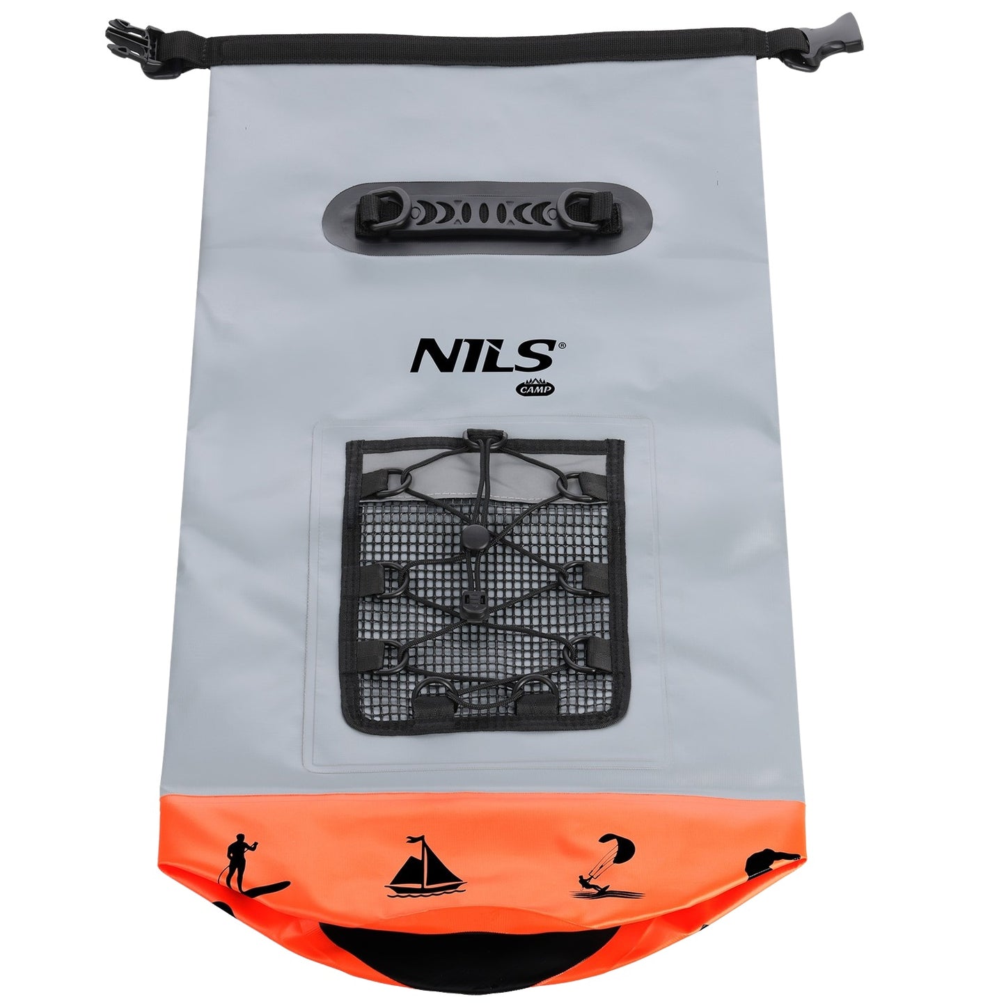 Waterproof 25L Backpack, Orange – Ideal for Camping