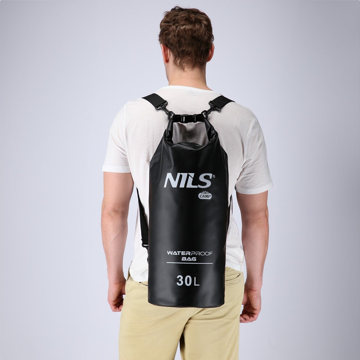 Waterproof 30L Black Bag – Durable, Lightweight