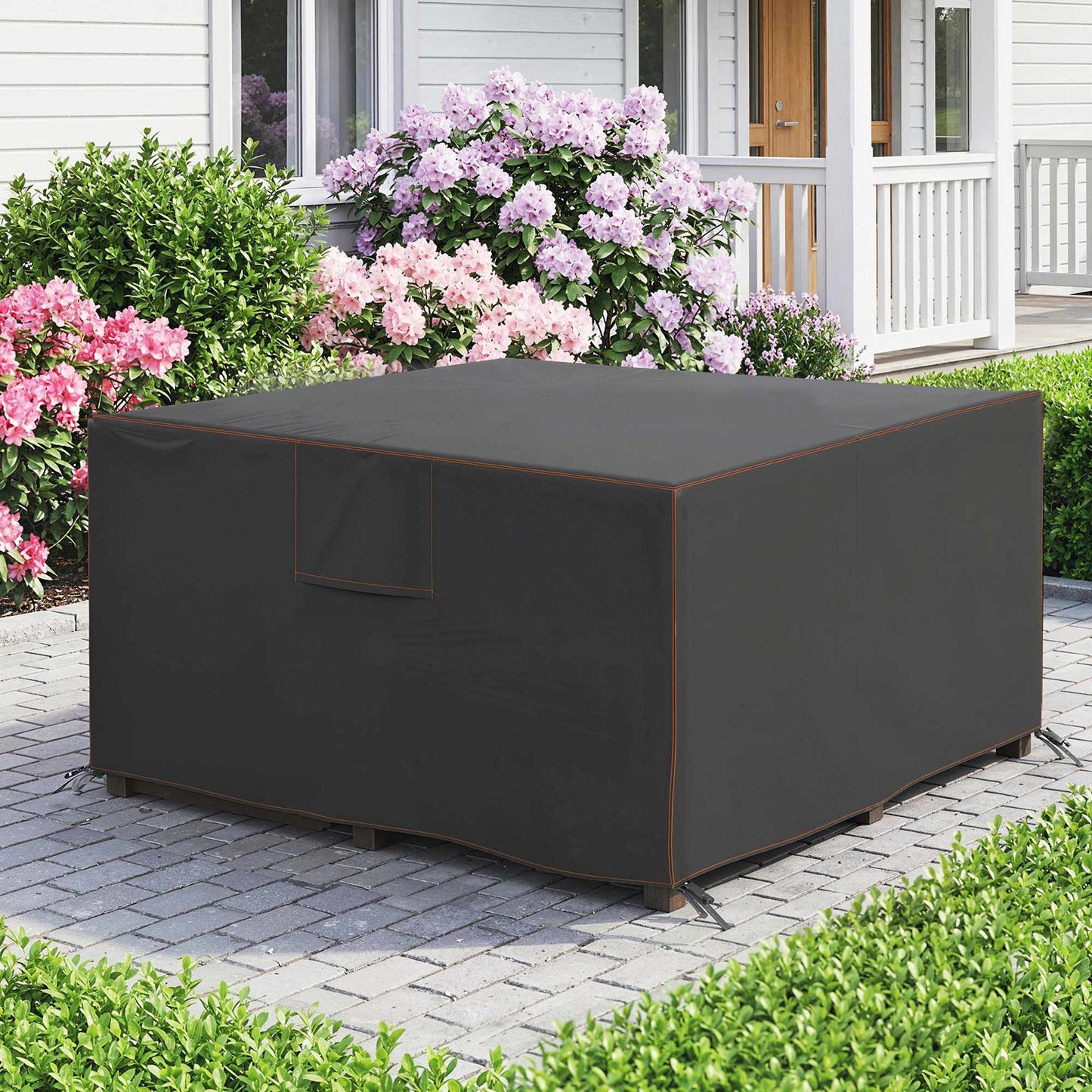 Waterproof Garden Furniture Cover, 420D Oxford, 125x125x74cm