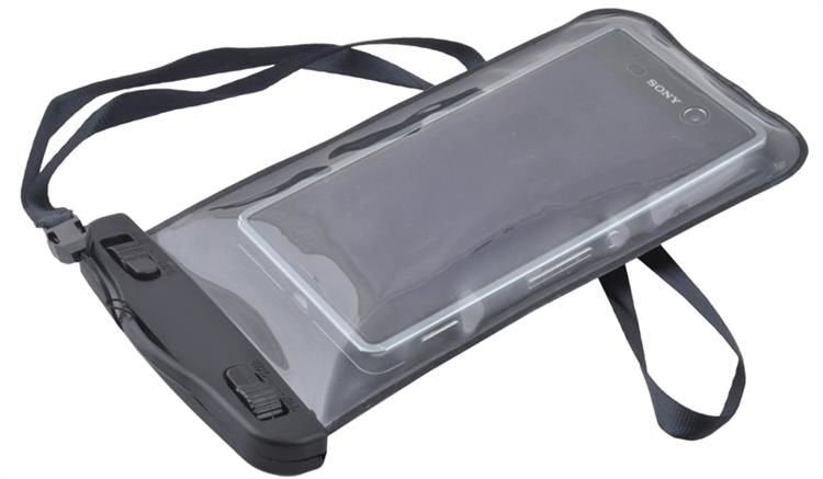Waterproof phone case - black