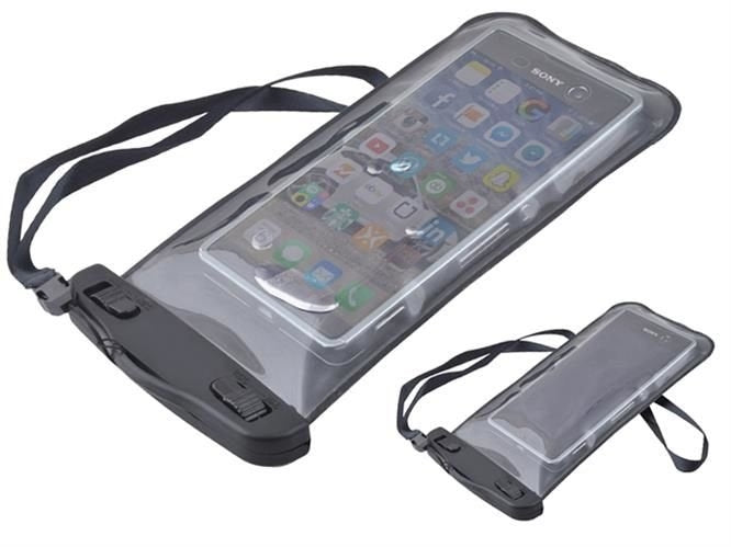 Waterproof phone case - black