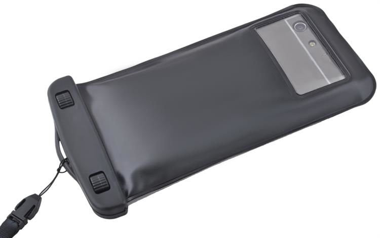 Waterproof phone case - black