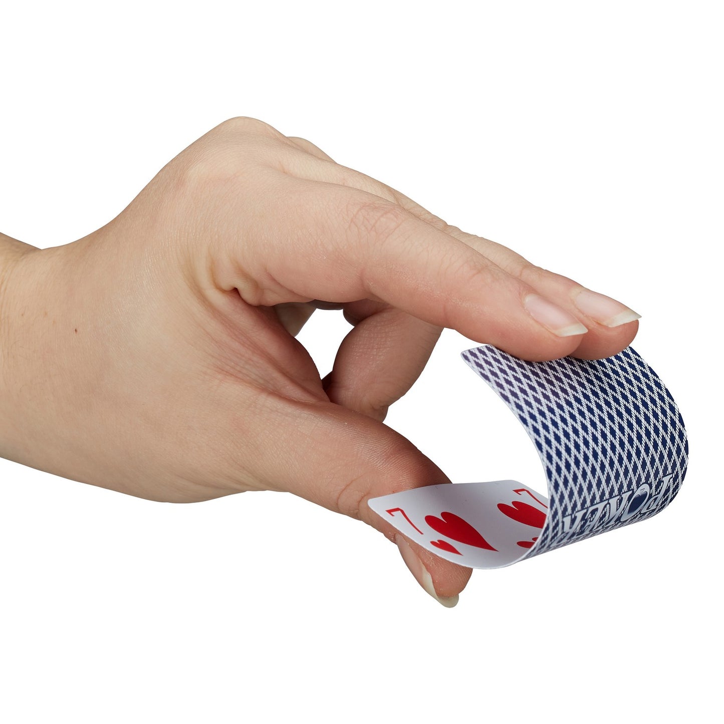 Waterproof plastic poker cards