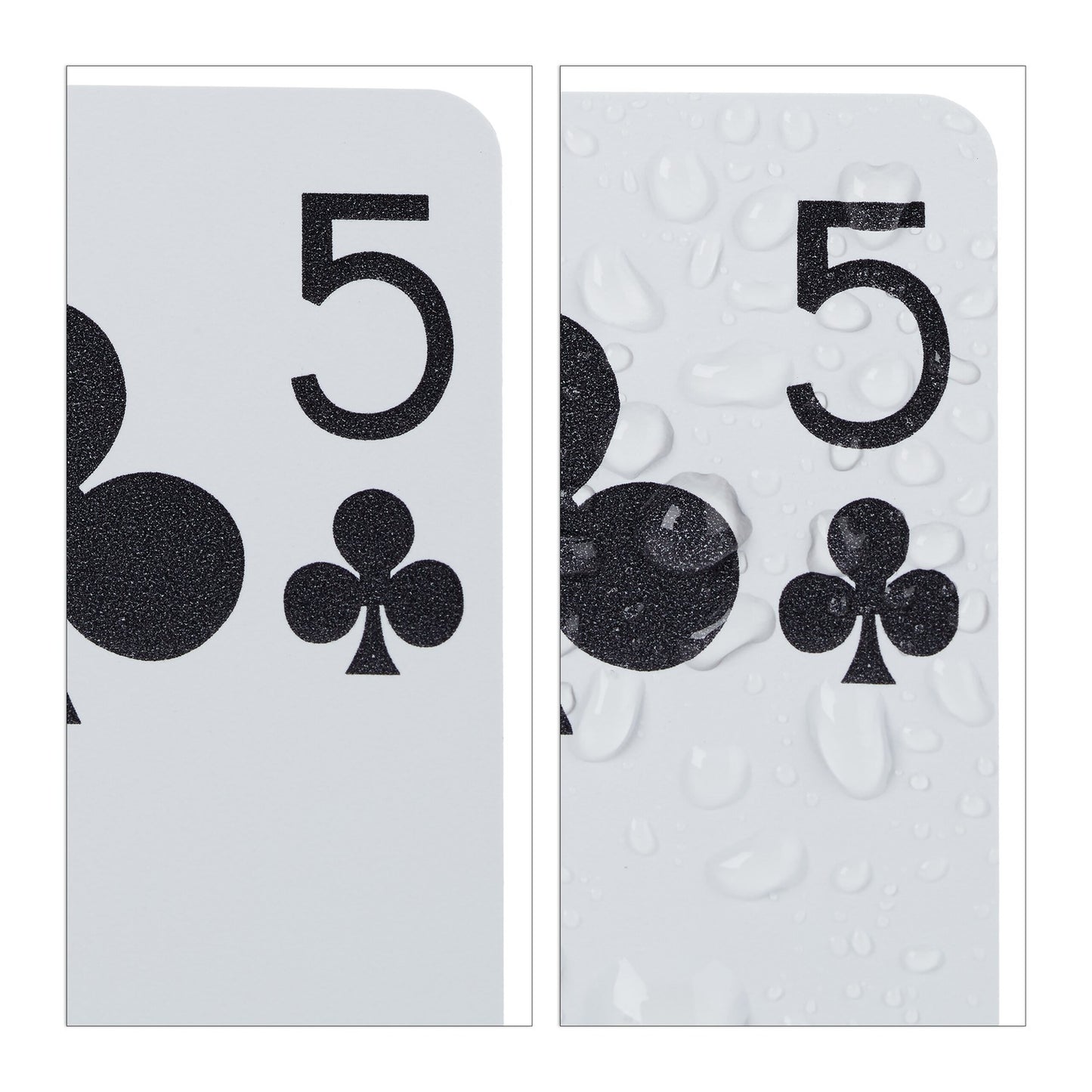 Waterproof playing cards 4 decks