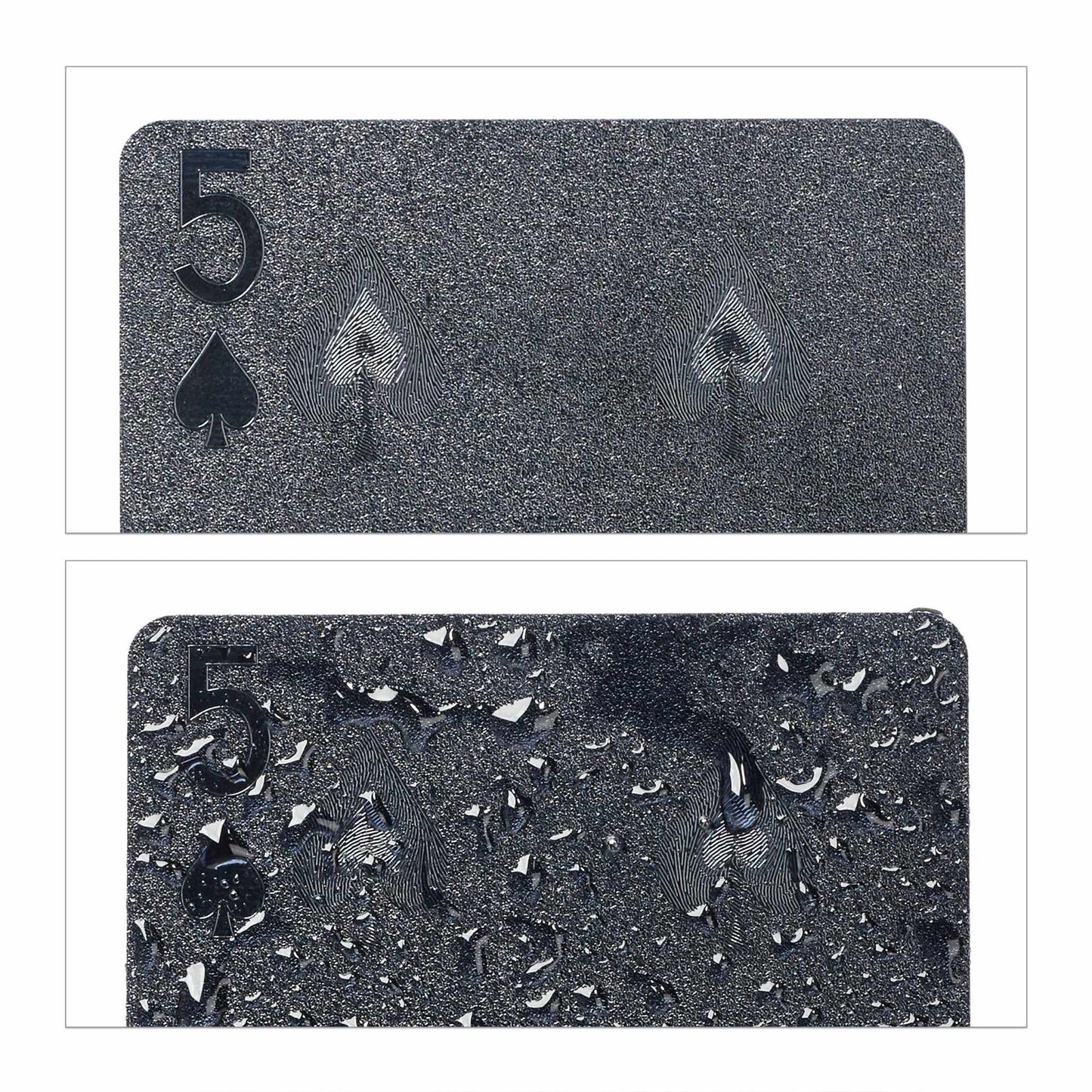 Waterproof poker cards 2 sets