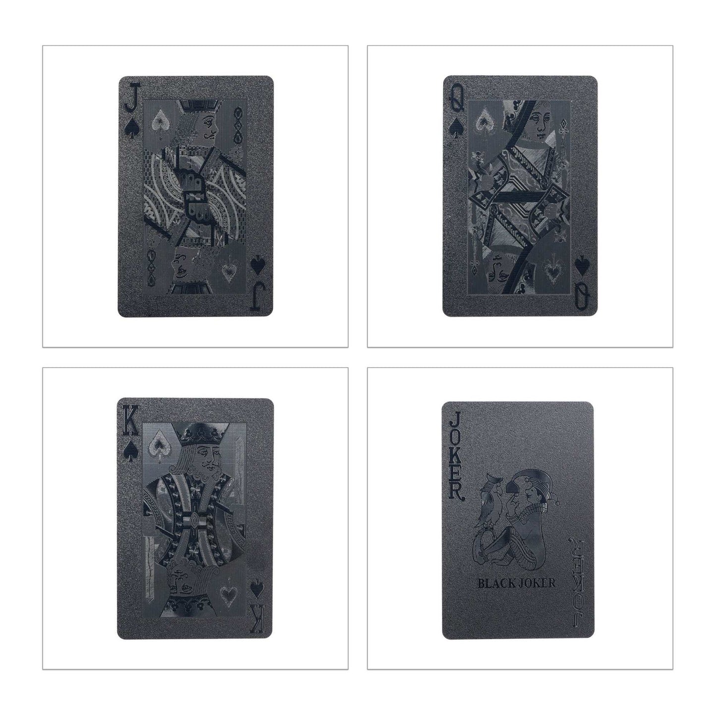 Waterproof poker cards 2 sets