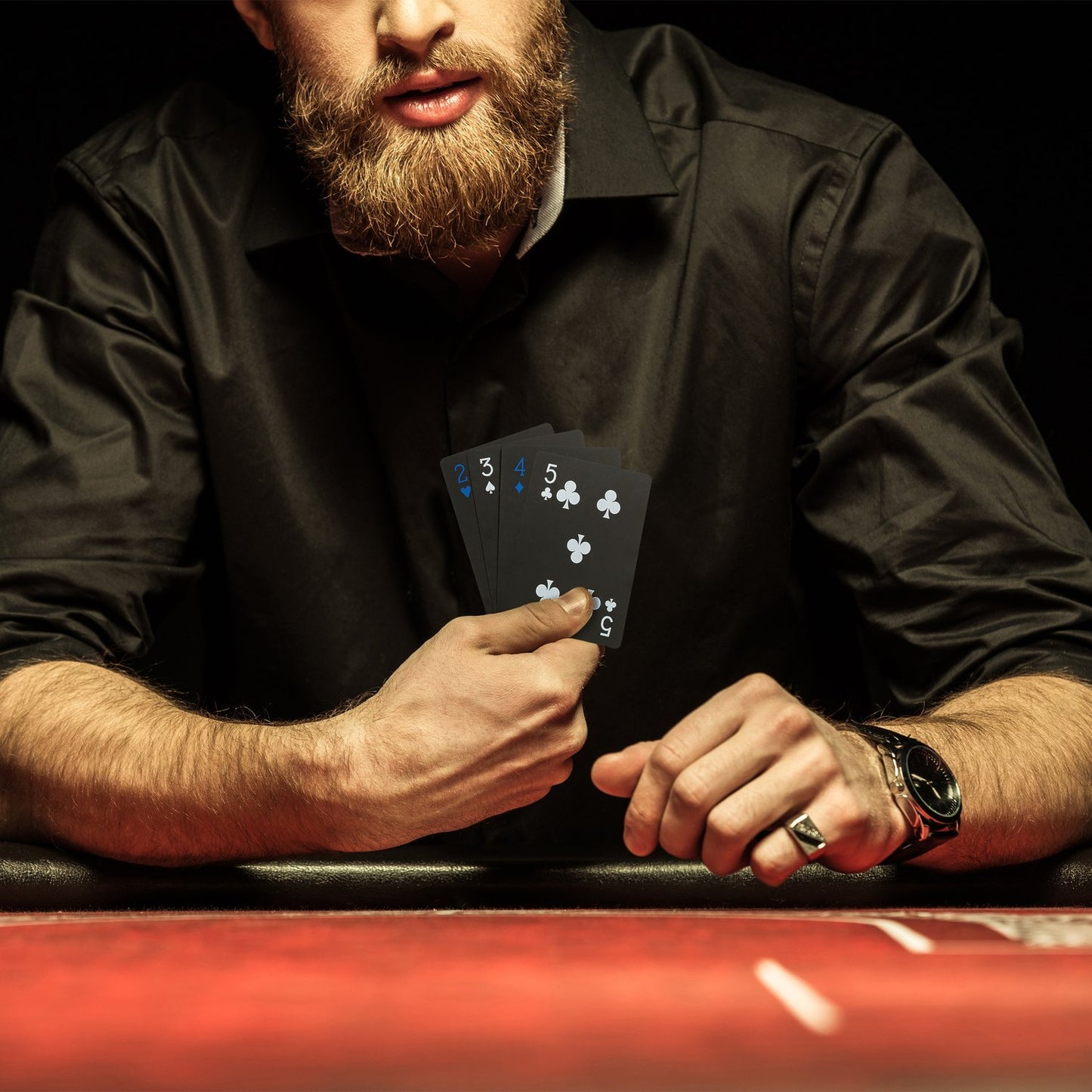Waterproof poker cards 2 sets