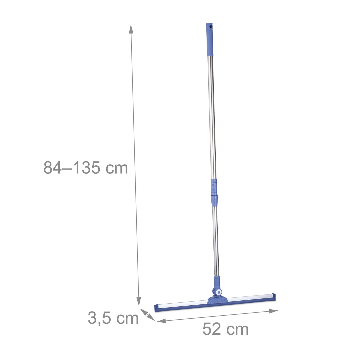 Water scraper with telescopic handle