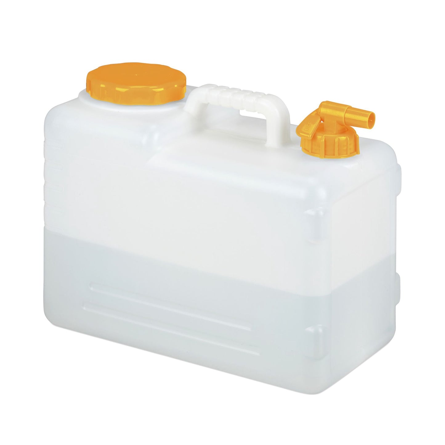 Water tank with faucet