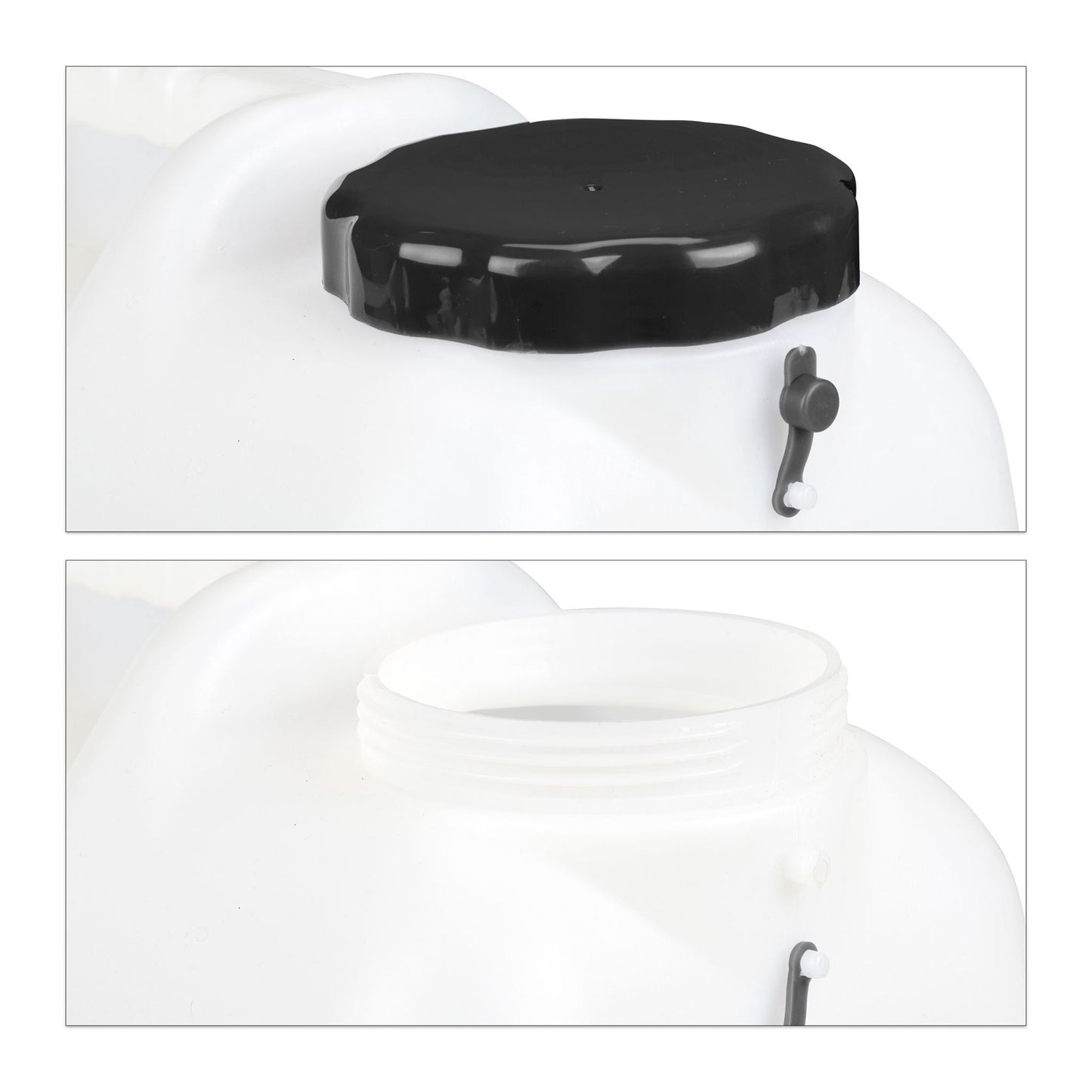 Water tank with faucet
