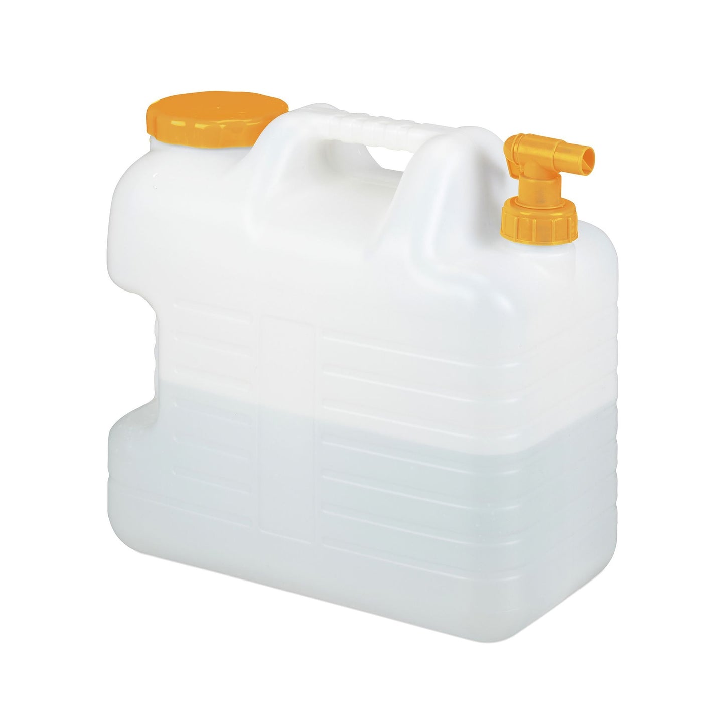 Water tank with faucet