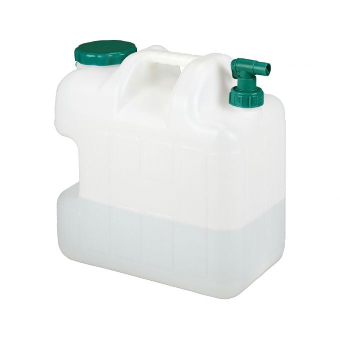 Water tank with faucet