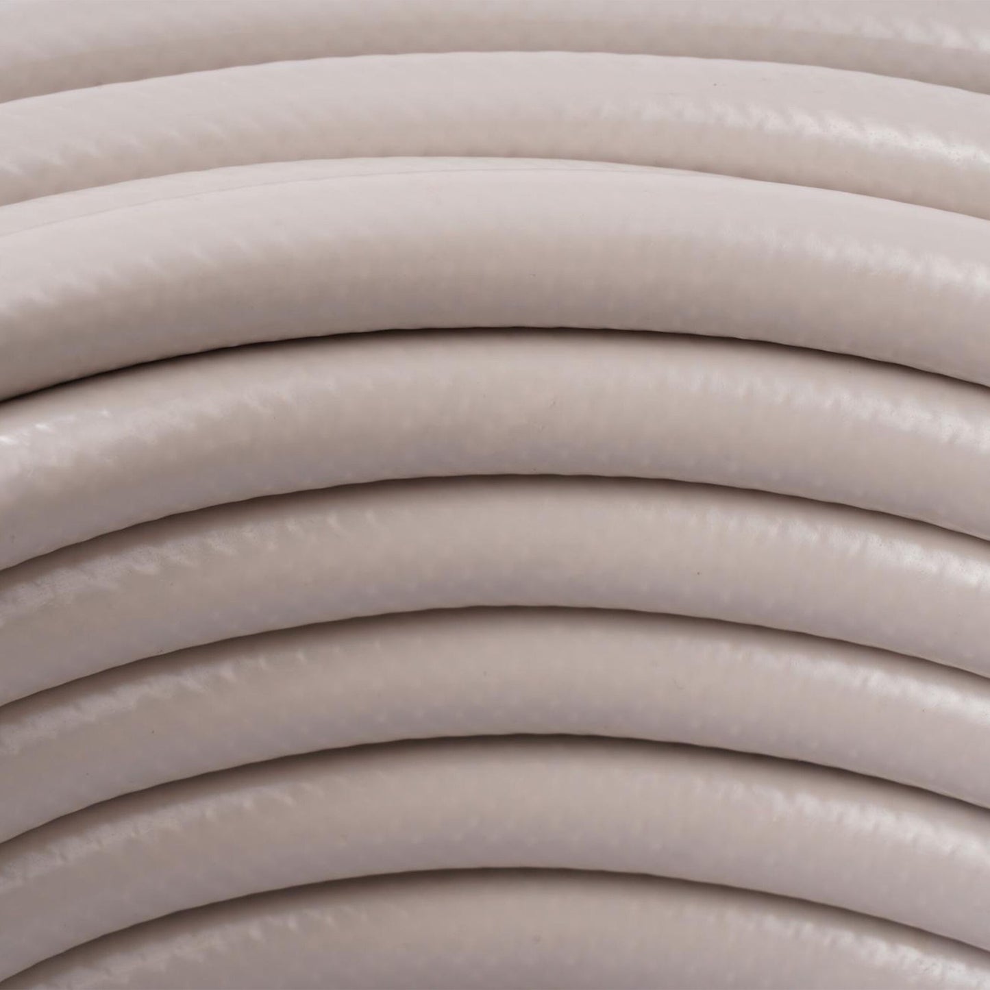 Weatherproof Beige Garden Hose, UV-Resistant, 1/2-Inch