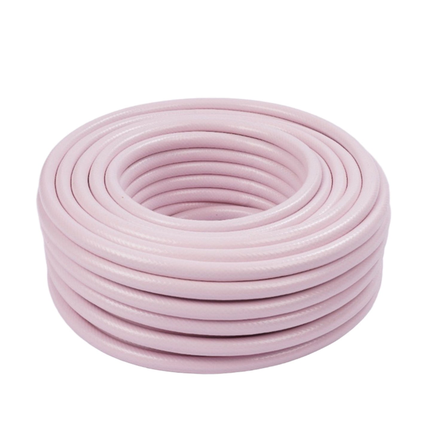 Weatherproof Pink Garden Hose, UV-Resistant, 1/2-Inch