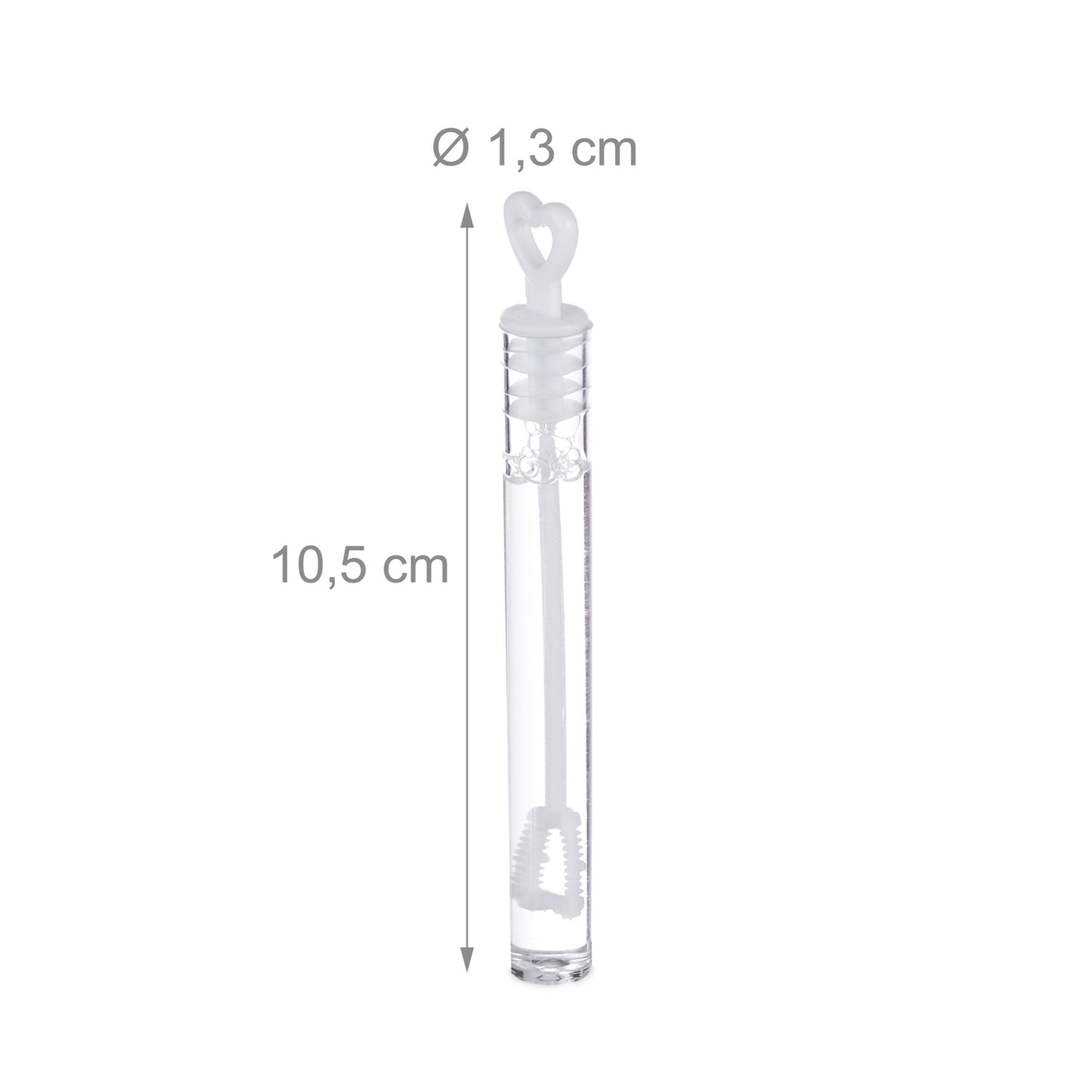 Wedding Bubbles – Heart-Shaped Handles, Guest Gifts