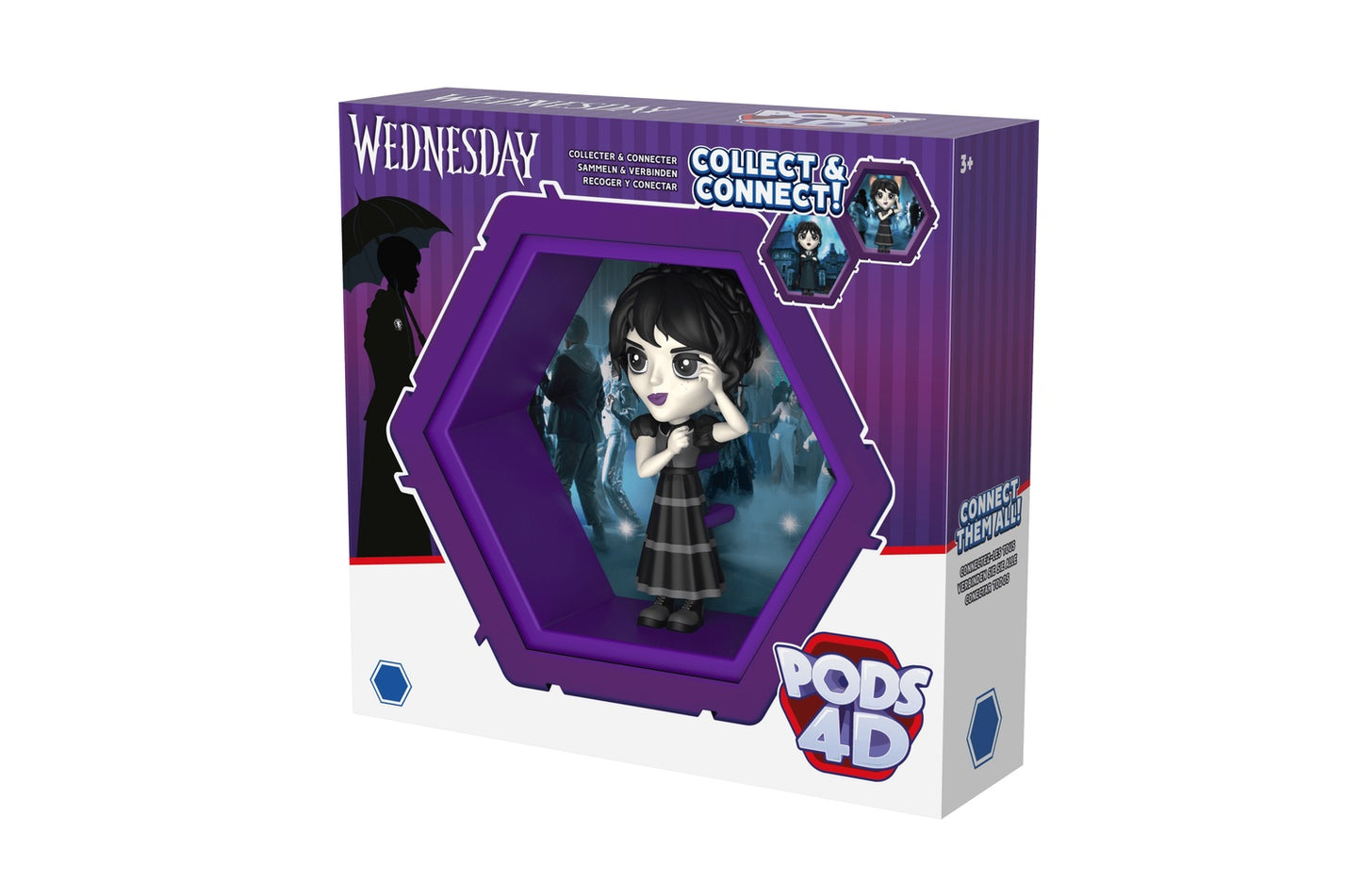 Wednesday Pod 4D Figure - Dancing Wednesday, 10 Cm
