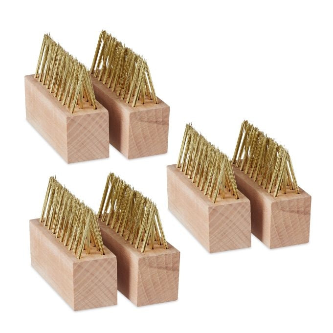 Weeding brush set of 6