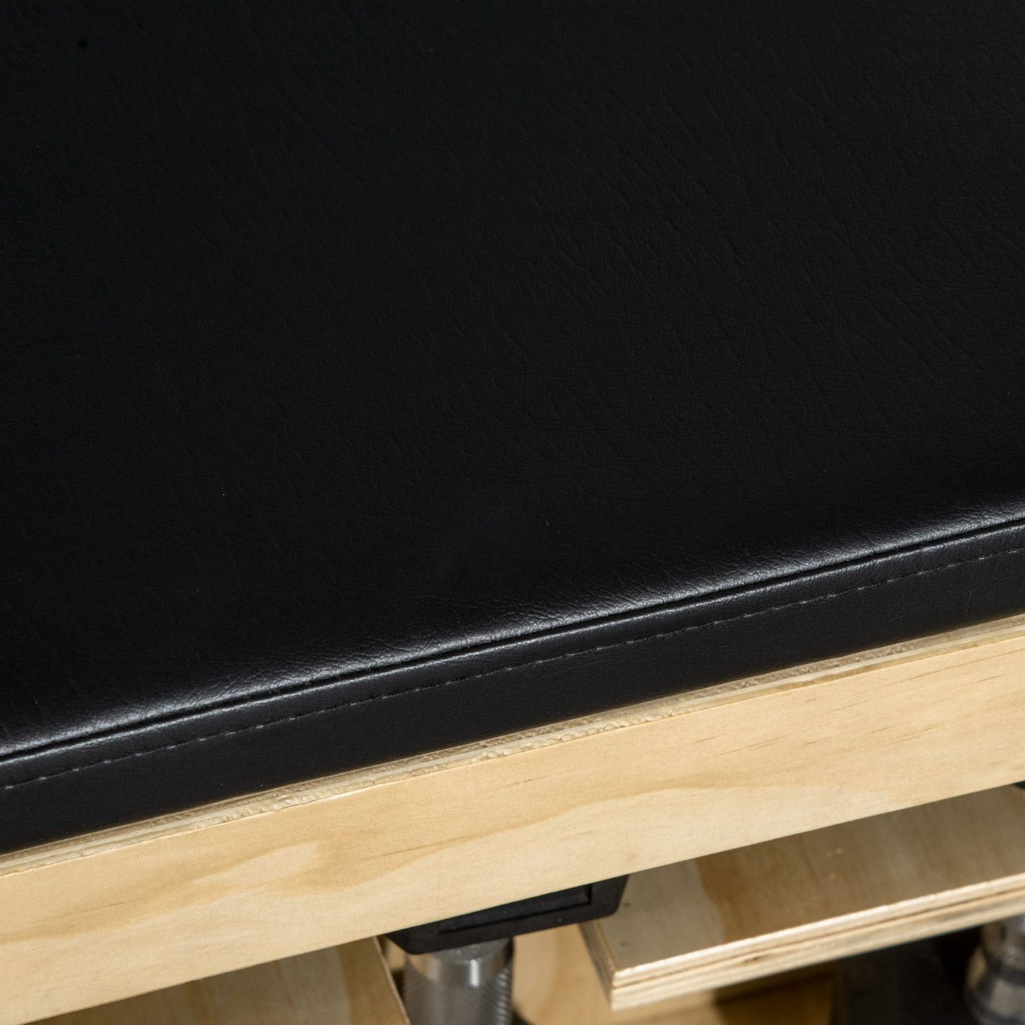 Adjustable weight bench with storage box, resistance band