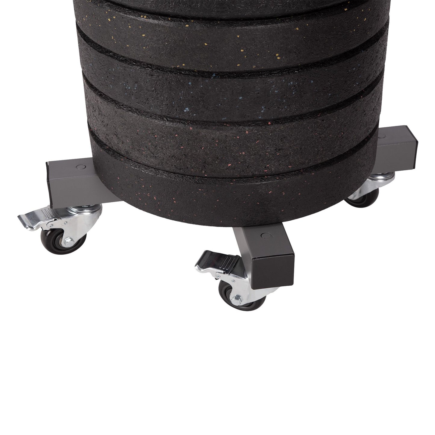Weight Plate Rack, Commercial, Steel, Holds 32 Plates