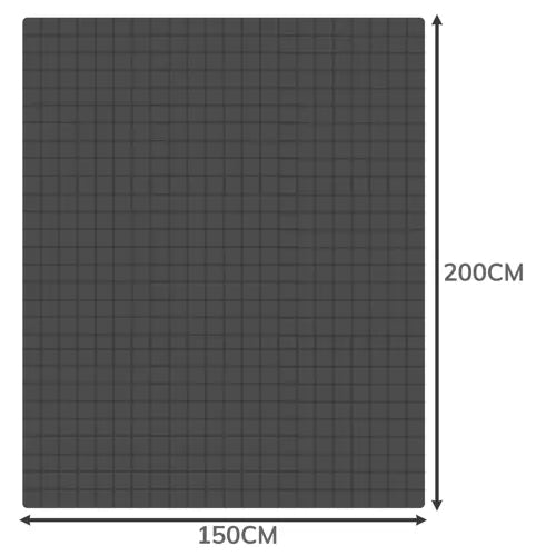 Weighted blanket 200x150cm 8kg Ruhhy 19532