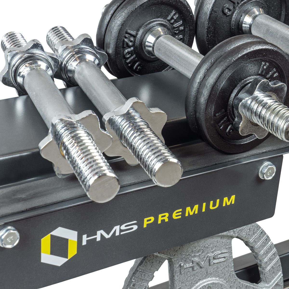 Weights Rack for Barbells & Dumbbells, Steel Storage
