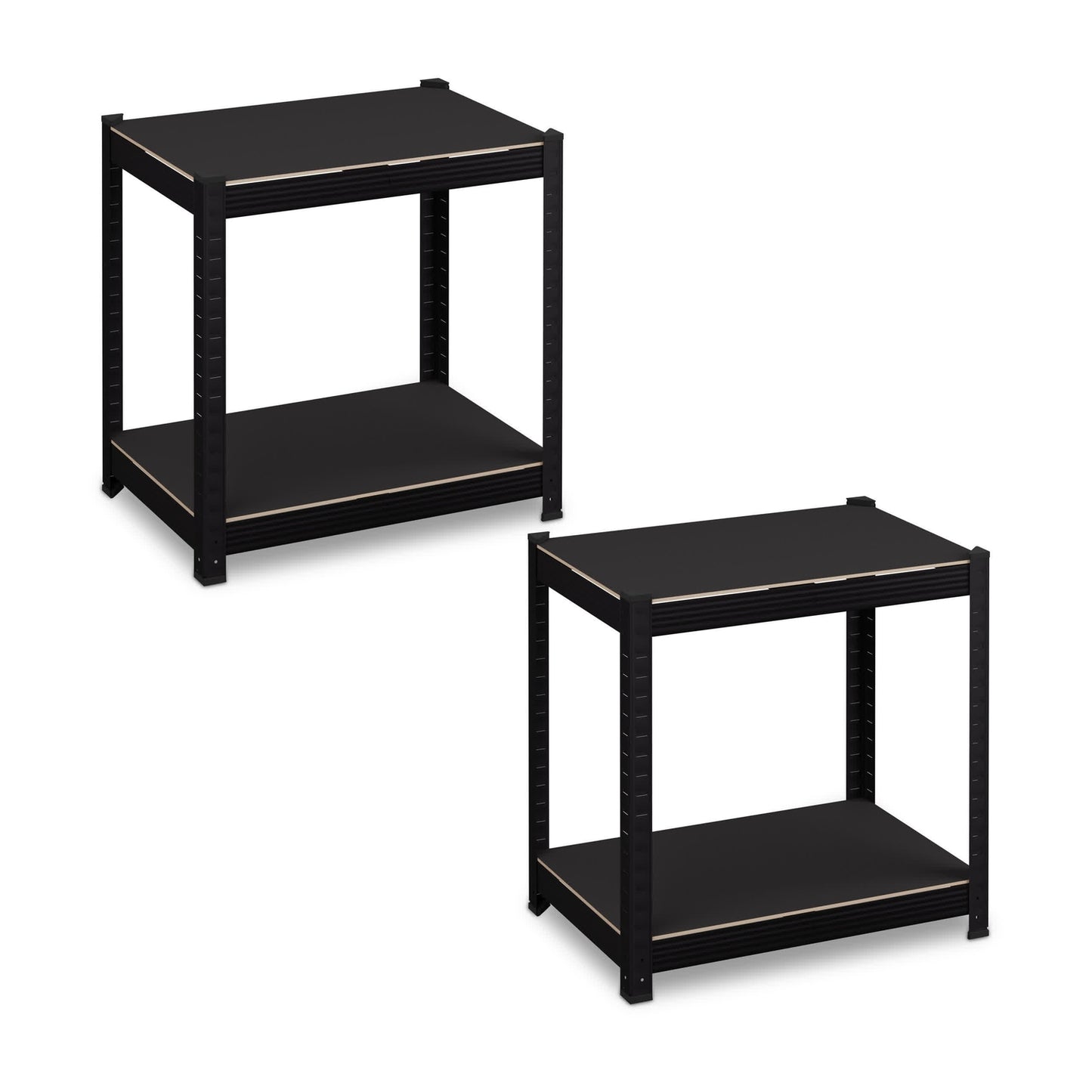 Weight shelf with 4 levels