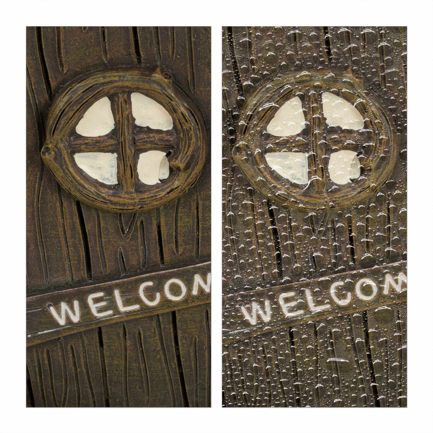Welcome" fairy door set