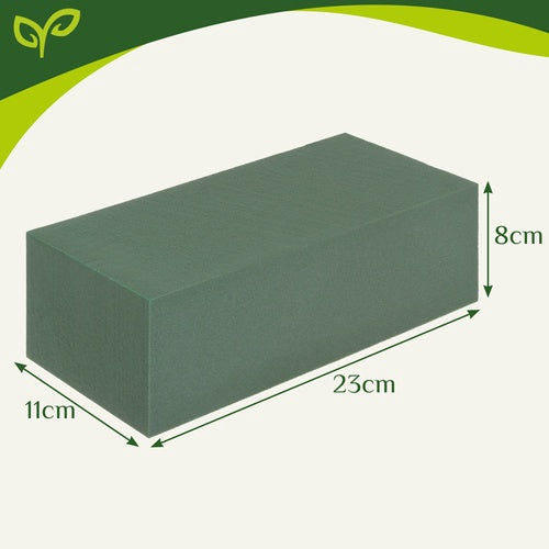 Wet Floral Foam Blocks 23x11x8cm, 20 Pack for Flowers