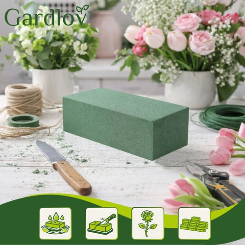 Wet Floral Foam Blocks 23x11x8cm, 20 Pack for Flowers