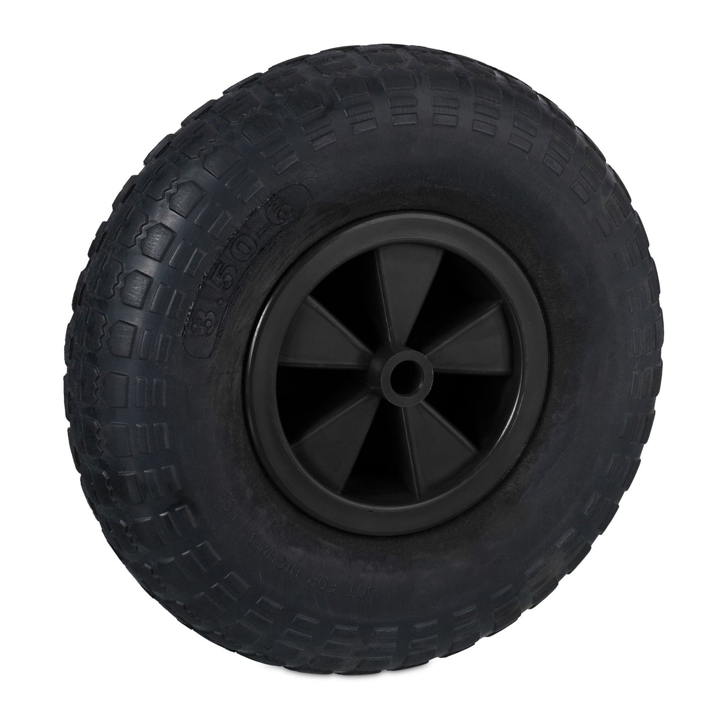 Wheelbarrow 3.50-6 with black profile