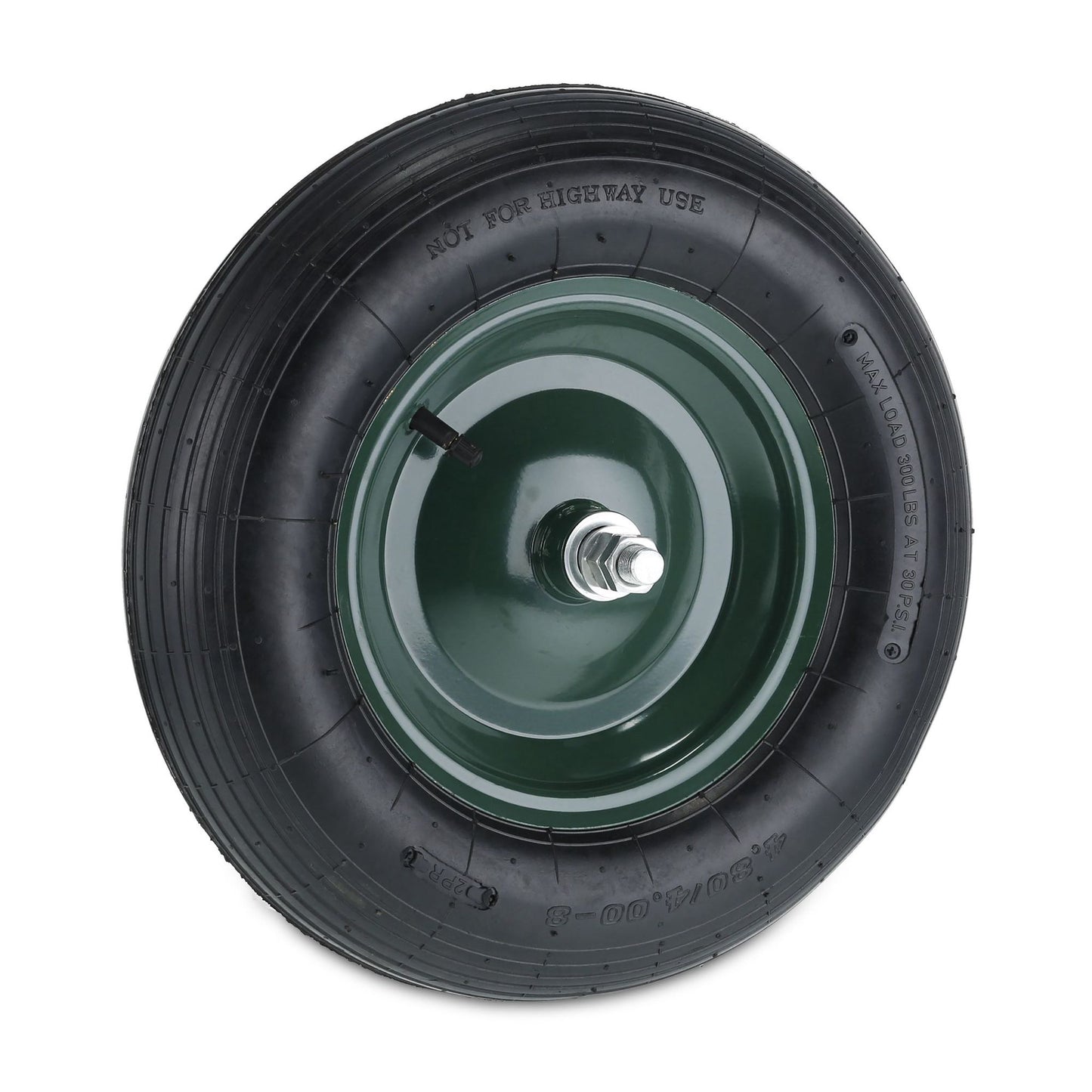 Wheelbarrow Wheel with Axle 4.80 4.00-8