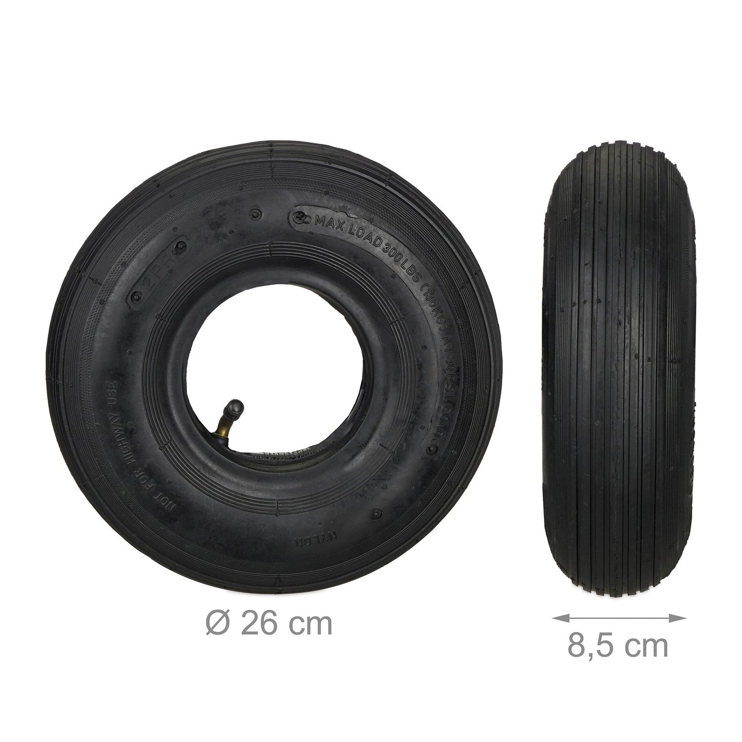 Wheel barrow set of 2 with hose