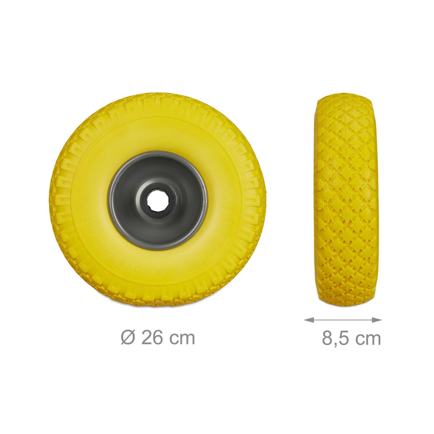 Wheelbarrow wheels 2 pcs.