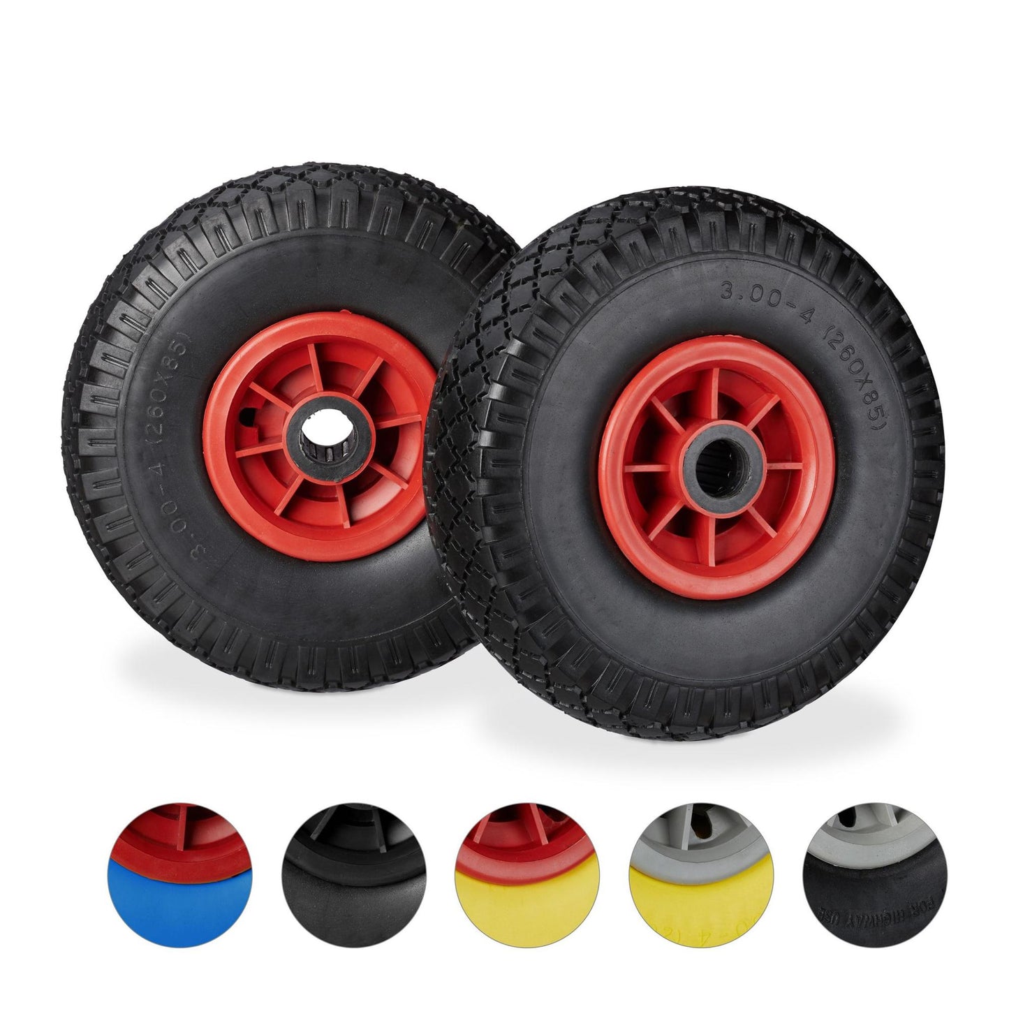 Wheelbarrow wheels 2 pcs.