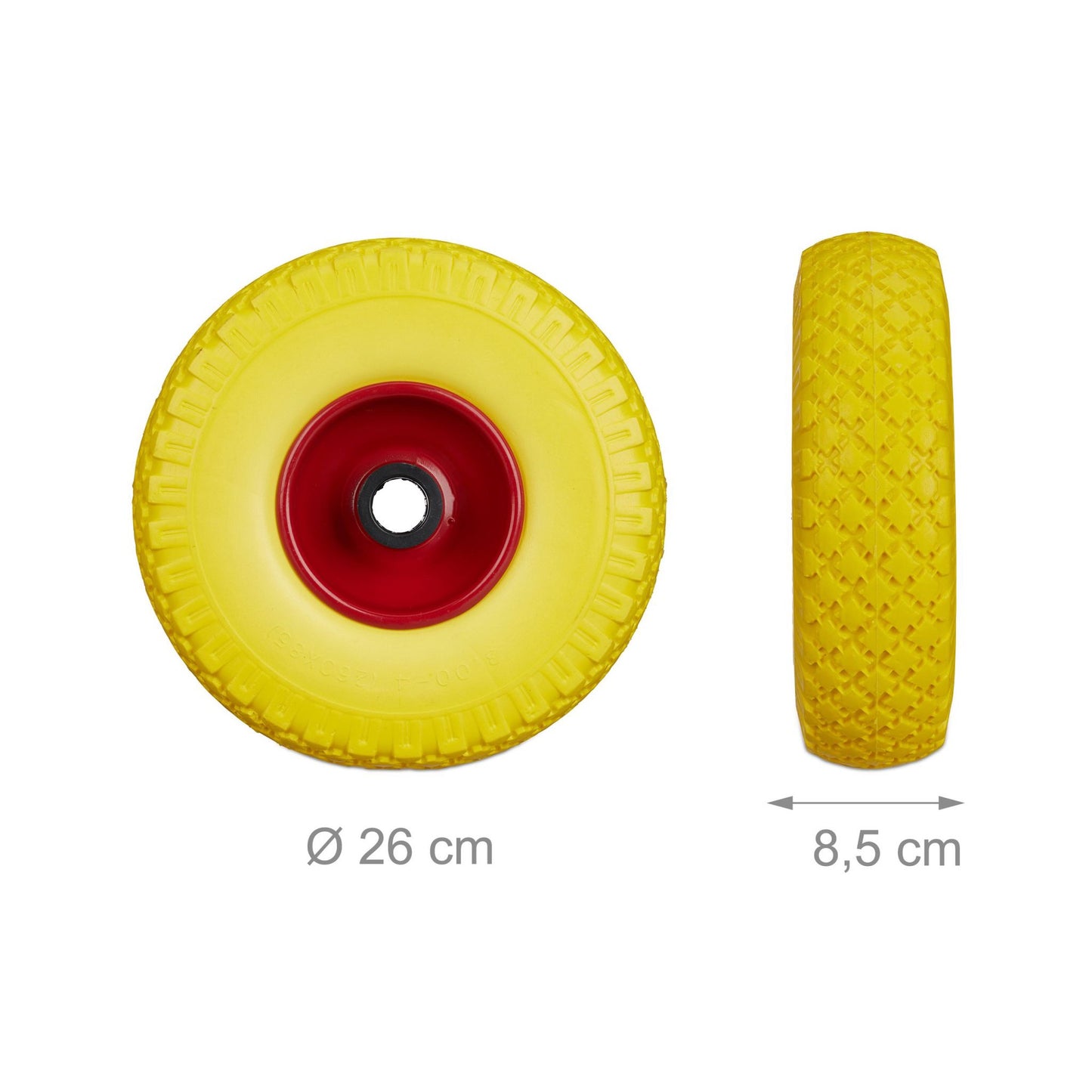 Wheelbarrow wheels 2 pcs.