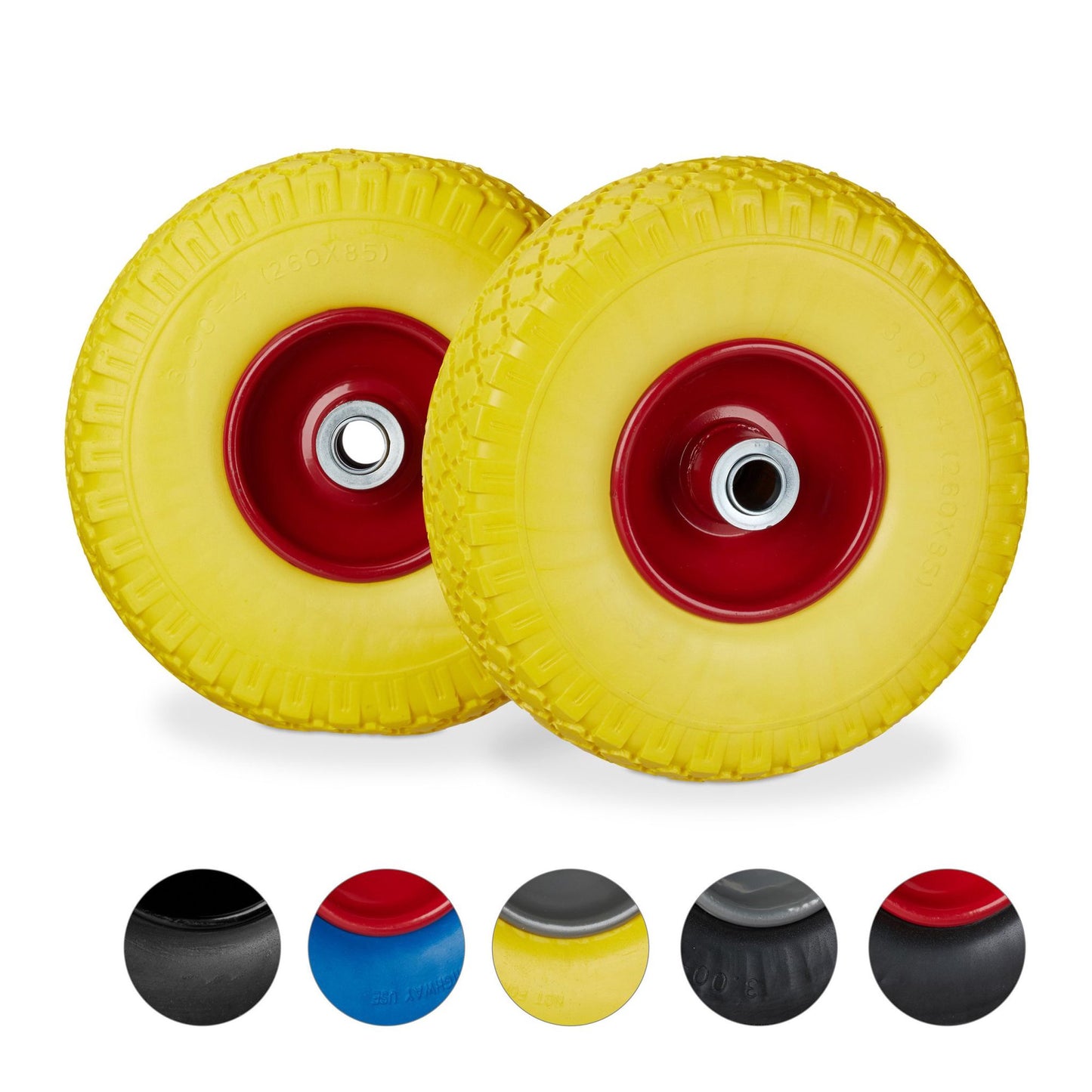 Wheelbarrow wheels 2 pcs.