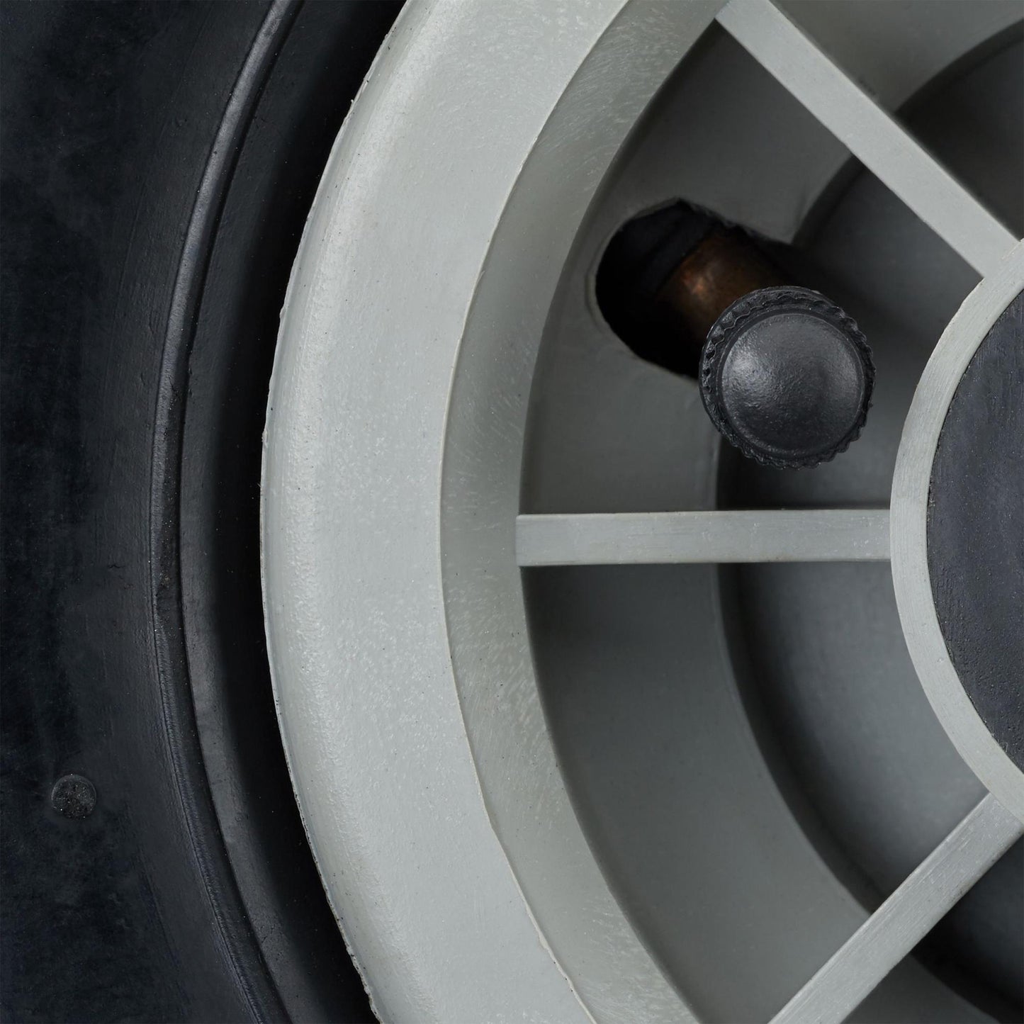 Wheelbarrow wheels PU rubber, 2 pcs.