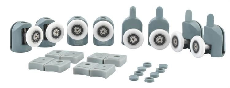 Wheel for a shower cabin - set of 8
