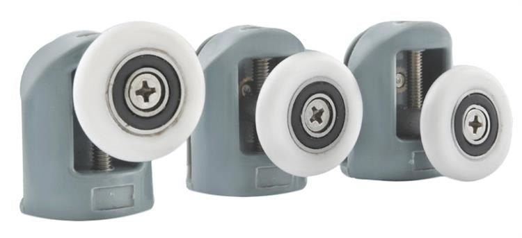 Wheel for a shower cabin - set of 8
