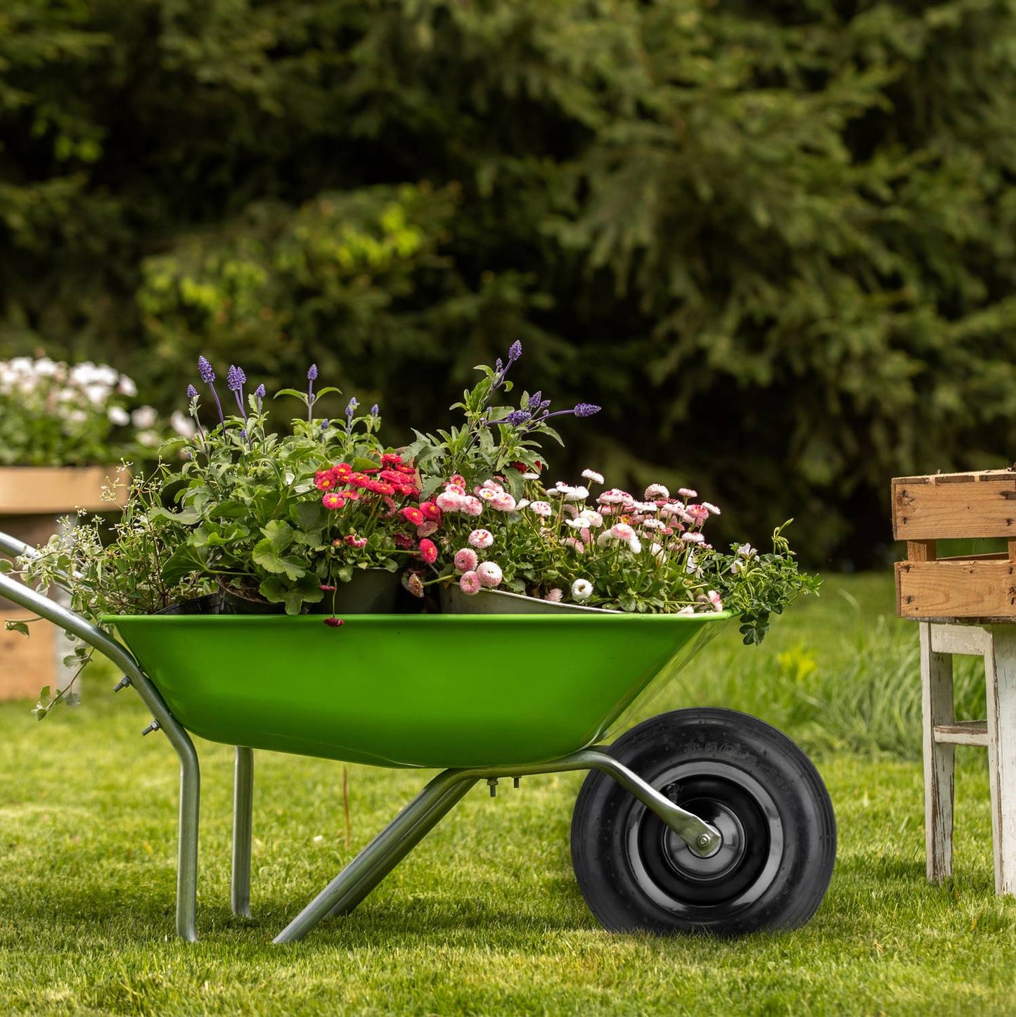 Wheel for wheelbarrow 3.50-6