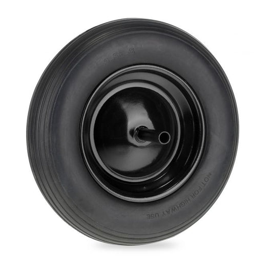 Wheel for wheelbarrow 3.50-8 with fixed axle