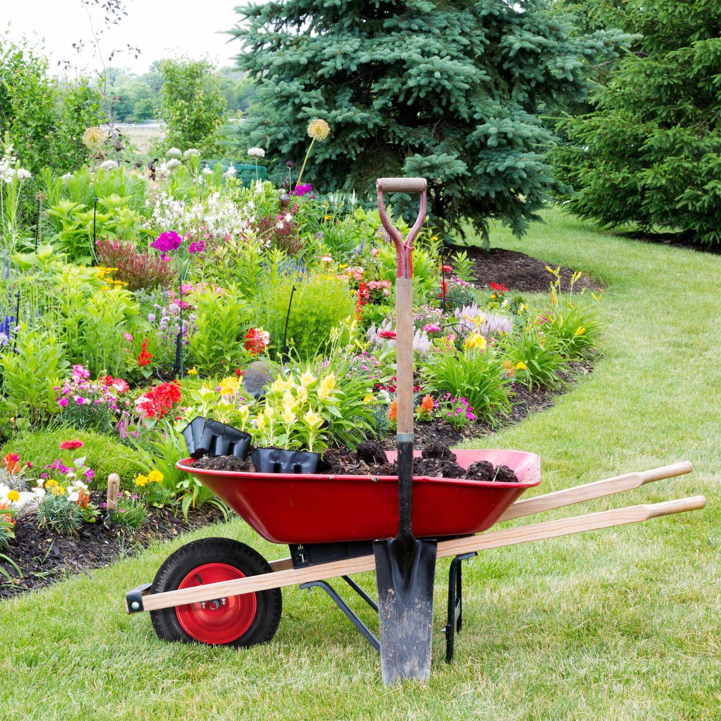 Wheel for wheelbarrow 3.50-8 with pneumatic tires